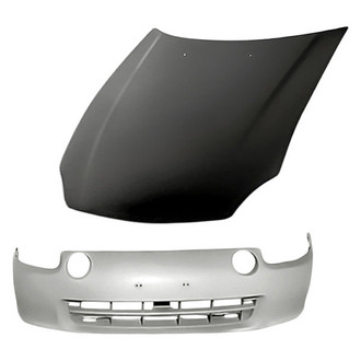 Sherman® - 2-Piece (Front Bumper Cover, Hood Panel) (Value Line)