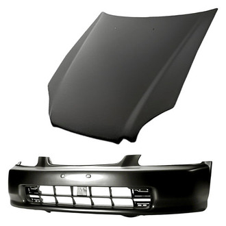 Sherman® - 2-Piece (Front Bumper Cover, Hood Panel) (Value Line)