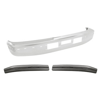 Sherman® - 3-Piece (Front Bumper, Front Inner and Outer Bumper Impact Strip) (Value Line)