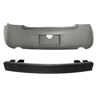 Sherman® - 2-Piece (Rear Bumper Cover, Rear Bumper Reinforcement) (Value Line)