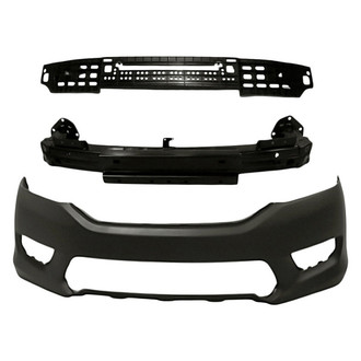Sherman® - 3-Piece (Front Bumper Cover, Front Bumper Reinforcement, Front Bumper Absorber) (Value Line)