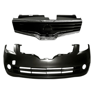 Sherman® - 2-Piece (Front Bumper Cover, Grille) (Value Line)