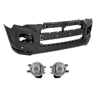 Sherman® - 3-Piece (Front Bumper Cover, Driver and Passenger Side Fog Light) (Value Line)