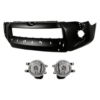 Sherman® - 3-Piece (Front Bumper Cover, Driver and Passenger Side Fog Light) (Value Line)