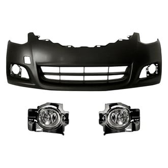 Sherman® - 3-Piece (Front Bumper Cover, Driver and Passenger Side Fog Light) (Value Line)