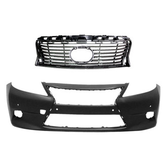 Sherman® - 2-Piece (Front Bumper Cover, Grille) (CAPA Certified)
