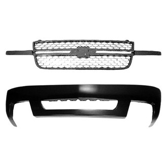 Sherman® - 2-Piece (Front Bumper Cover, Grille) (Value Line)