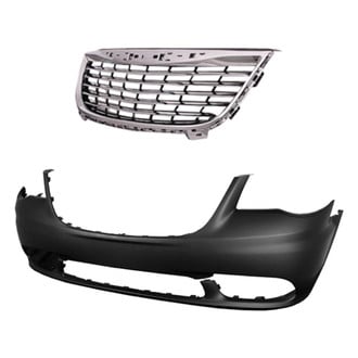 Sherman® - 2-Piece (Front Bumper Cover, Grille) (CAPA Certified)