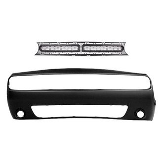 Sherman® - 2-Piece (Front Bumper Cover, Grille) (CAPA Certified)