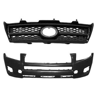Sherman® - 2-Piece (Front Bumper Cover, Grille) (Value Line)