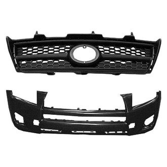 Sherman® - 2-Piece (Front Bumper Cover, Grille) (Value Line)