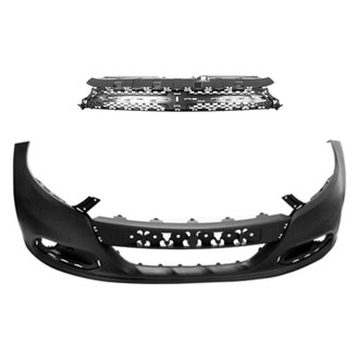 Sherman® - 2-Piece (Front Bumper Cover, Grille) (CAPA Certified)