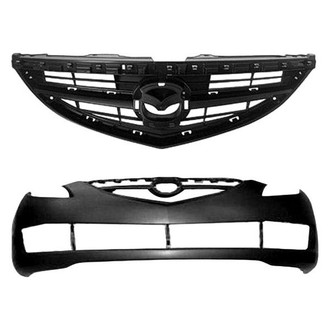 Sherman® - 2-Piece (Front Bumper Cover, Grille) (Value Line)