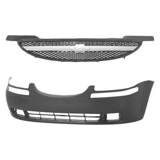 Sherman® - 2-Piece (Front Bumper Cover, Grille) (Value Line)