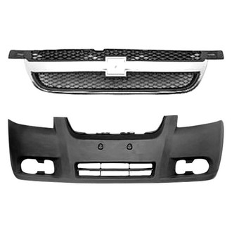Sherman® - 2-Piece (Front Bumper Cover, Grille) (Value Line)