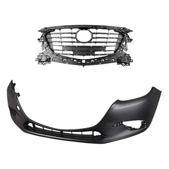 Sherman® - 2-Piece (Front Bumper Cover, Grille) (CAPA Certified)