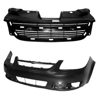 Sherman® - 2-Piece (Front Bumper Cover, Grille) (Value Line)