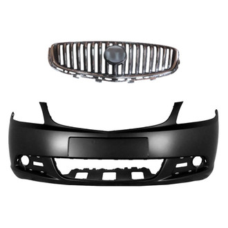 Sherman® BNDL-230347 - 2-Piece (Front Bumper Cover, Grille) (CAPA Certified)