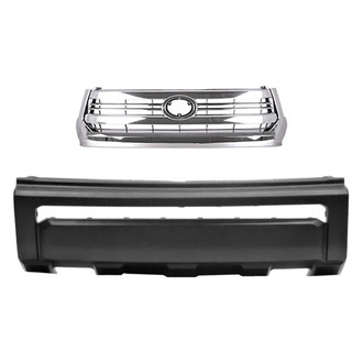 Sherman® - 2-Piece (Front Bumper Cover, Grille) (Value Line)