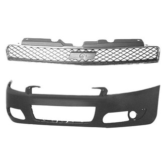 Sherman® - 2-Piece (Front Bumper Cover, Grille) (Value Line)