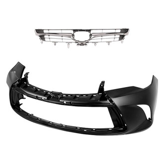 Sherman® - 2-Piece (Front Bumper Cover, Grille) (Value Line)