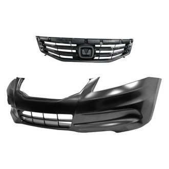 Sherman® - 2-Piece (Front Bumper Cover, Grille) (CAPA Certified)