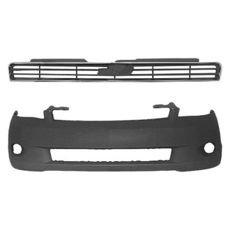 Sherman® - 2-Piece (Front Bumper Cover, Grille) (Value Line)