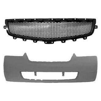 Sherman® - 2-Piece (Front Bumper Cover, Grille) (Value Line)