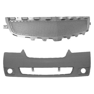 Sherman® - 2-Piece (Front Bumper Cover, Grille) (Value Line)