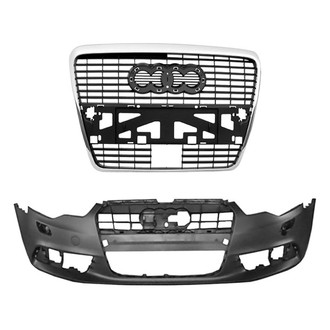 Sherman® - 2-Piece (Front Bumper Cover, Grille) (Value Line)