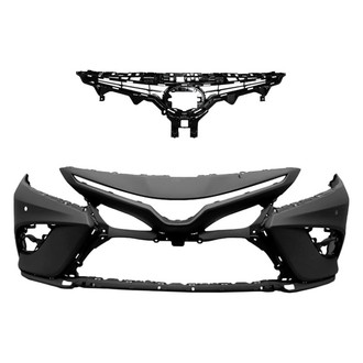 Sherman® - 2-Piece (Front Bumper Cover, Grille) (Value Line)