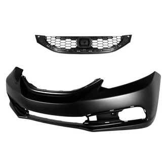 Sherman® - 2-Piece (Front Bumper Cover, Grille) (CAPA Certified)