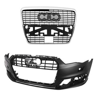 Sherman® - 2-Piece (Front Bumper Cover, Grille) (Value Line)