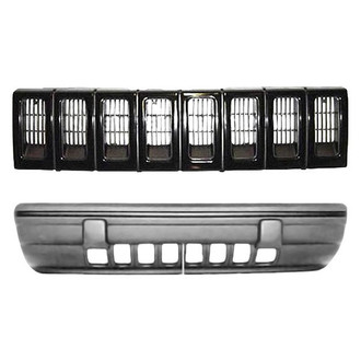 Sherman® - 2-Piece (Front Bumper Cover, Grille) (Value Line)