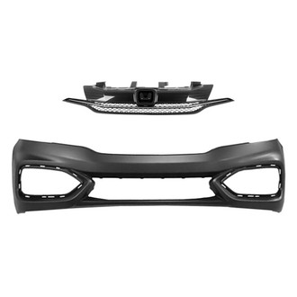 Sherman® - 2-Piece (Front Bumper Cover, Grille) (CAPA Certified)