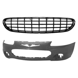 Sherman® - 2-Piece (Front Bumper Cover, Grille) (Value Line)