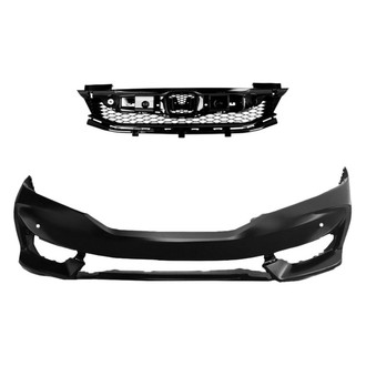 Sherman® - 2-Piece (Front Bumper Cover, Grille) (CAPA Certified)
