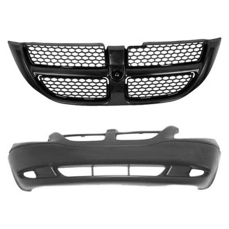 Sherman® - 2-Piece (Front Bumper Cover, Grille) (Value Line)