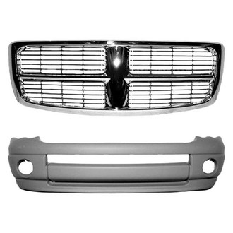 Sherman® - 2-Piece (Front Bumper Cover, Grille) (Value Line)