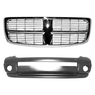 Sherman® - 2-Piece (Front Bumper Cover, Grille) (Value Line)