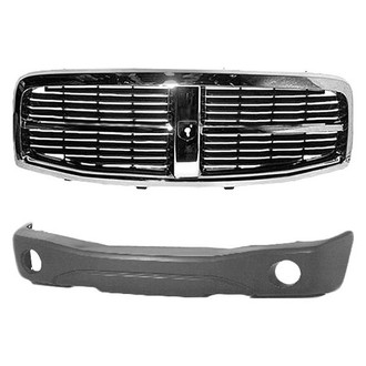 Sherman® - 2-Piece (Front Bumper Cover, Grille) (Value Line)