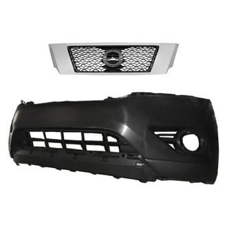 Sherman® - 2-Piece (Front Bumper Cover, Grille) (CAPA Certified)