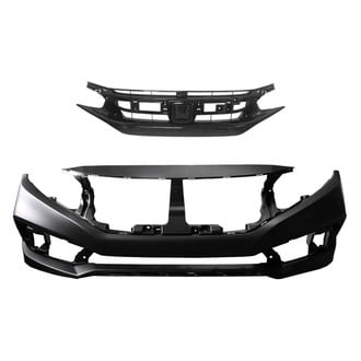 Sherman® - 2-Piece (Front Bumper Cover, Grille) (CAPA Certified)
