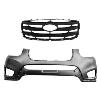 Sherman® BNDL-230888 - 2-Piece (Front Bumper Cover, Grille) (CAPA Certified)