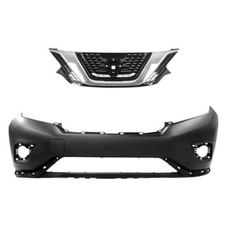 Sherman® - 2-Piece (Front Bumper Cover, Grille) (CAPA Certified)