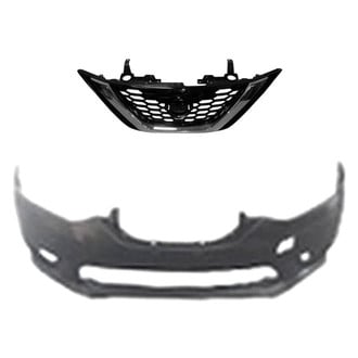 Sherman® - 2-Piece (Front Bumper Cover, Grille) (CAPA Certified)