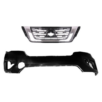Sherman® - 2-Piece (Front Bumper Cover, Grille) (CAPA Certified)