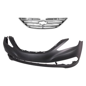 Sherman® - 2-Piece (Front Bumper Cover, Grille) (CAPA Certified)