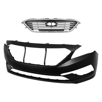 Sherman® - 2-Piece (Front Bumper Cover, Grille) (CAPA Certified)