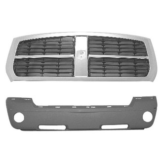 Sherman® - 2-Piece (Front Bumper Cover, Grille) (Value Line)